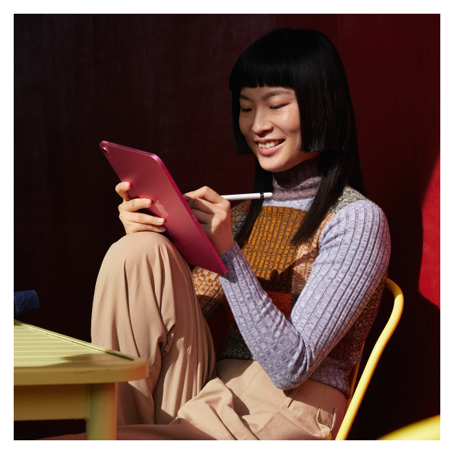 Apple iPad 5G TD-LTE & FDD-LTE 256 GB 27,7 cm (10.9″) Wi-Fi 6 (802.11ax) iPadOS 16 Rosa 4 Apple MQ6W3HCA img product 4