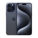 Apple iPhone 15 Pro Max de 17 cm (6.7 pulgadas) con doble SIM, iOS 17, 5G, USB Tipo C, 256 GB de almacenamiento, color titanio azul. SKU MU7A3ZD/A