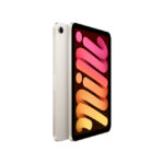 Apple iPad mini en color Blanco con 256 GB de almacenamiento, pantalla de 21,1 cm (8.3 pulgadas), soporte Wi-Fi 6E y sistema operativo iPadOS 18. SKU: MXND3TY/A