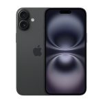 Apple iPhone 16 Plus, 17 cm (6.7 pulgadas), SIM doble, iOS 18, 5G, USB Tipo C, 128 GB, Negro. SKU: MXVU3HX/A