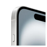 Apple iPhone 16 blanco con 128GB de almacenamiento, pantalla de 6.1 pulgadas, doble SIM, iOS 18 y 5G - MYE93HX/A