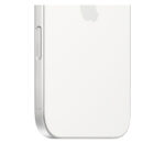 Apple iPhone 16 blanco con 128GB de almacenamiento, pantalla de 6.1 pulgadas, doble SIM, iOS 18 y 5G - MYE93HX/A