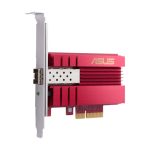 Tarjeta de red interna ASUS XG-C100F con soporte de fibra y velocidad de 10000 Mbit/s, SKU 90IG0490-MO0R00