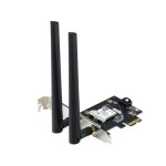 Adaptador ASUS PCE-AX1800 interno con WiFi 6 y Bluetooth 5.2 alcanzando hasta 1775 Mbit/s