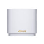 Sistema de Wi-Fi 6 ASUS ZenWiFi XD4 Plus AX1800 de doble banda con tres unidades blancas y SKU 90IG07M0-MO3C40