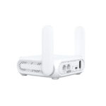 Router inalámbrico ASUS RT-BE58 con 2.5 Gigabit Ethernet, doble banda (2.4 GHz / 5 GHz), en color blanco, SKU 90IG09Q0-MO3C00