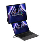 ASUS ZenScreen Fold OLED, pantalla para PC de 17.3 pulgadas con resolución 2560 x 1920 Pixeles Quad HD, color Plata. SKU: 90LM09EV-B01170