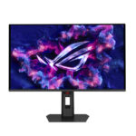 Imagen de la pantalla para PC ASUS XG27AQDPG de 26.5 pulgadas, resolución 2560x1440 Pixeles Wide Quad HD, tecnología QD-OLED en color negro. SKU: 90LM0C50-B01971