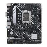 Imagen de la placa base ASUS PRIME B660M-K D4 con chipset Intel B660 LGA 1700, modelo micro ATX. SKU: 90MB1950-M1EAY0