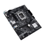 ASUS PRIME H610M-E D4-CSM micro ATX motherboard featuring Intel H610 chipset, LGA 1700 socket and DDR4 support. SKU: 90MB19N0-M1EAYC