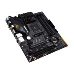 Placa base ASUS TUF GAMING B550M-PLUS WIFI II con chipset AMD B550, zócalo AM4 y formato micro ATX. SKU: 90MB19Y0-M0EAY0.