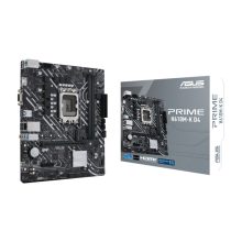 ASUS PRIME H610M-K D4 micro ATX motherboard featuring Intel H610 chipset, LGA 1700 socket, SKU 90MB1A10-M0EAY0