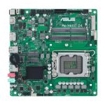 Placa base ASUS Pro H610T D4-CSM con chipset Intel H610, compatible con socket LGA 1700 y formato mini ITX - SKU 90MB1AM0-M0EAYC