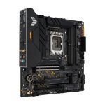 Imagen de la ASUS TUF GAMING B660M-PLUS WIFI, placa base micro ATX con chipset Intel B660, socket LGA 1700, SKU 90MB1AZ0-M1EAY0