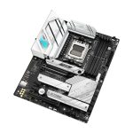 Imagen de la ASUS ROG STRIX B650-A GAMING WIFI, placa base con chipset AMD B650, zócalo AM5 y formato ATX. SKU: 90MB1BP0-M0EAY0