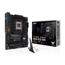 Imagen de la placa base ASUS TUF Gaming B650-PLUS WiFi, especificaciones: AMD B650, Zócalo AM5, formato ATX. SKU 90MB1BZ0-M0EAY0