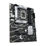 ASUS PRIME B760-PLUS D4 Intel B760 LGA 1700 ATX motherboard SKU 90MB1CW0-M1EAY0 with multiple expansion slots and robust cooling system.