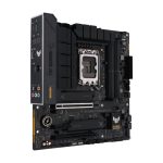ASUS TUF GAMING B760M-PLUS D4 motherboard featuring Intel B760 chipset and LGA 1700 socket, SKU 90MB1DI0-M1EAY0