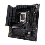 ASUS TUF GAMING B760M-PLUS D4 motherboard featuring Intel B760 chipset and LGA 1700 socket, SKU 90MB1DI0-M1EAY0