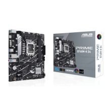 Tarjeta madre ASUS PRIME B760M-K D4 micro ATX con chipset Intel B760, compatible con socket LGA 1700. SKU: 90MB1DS0-M1EAY0