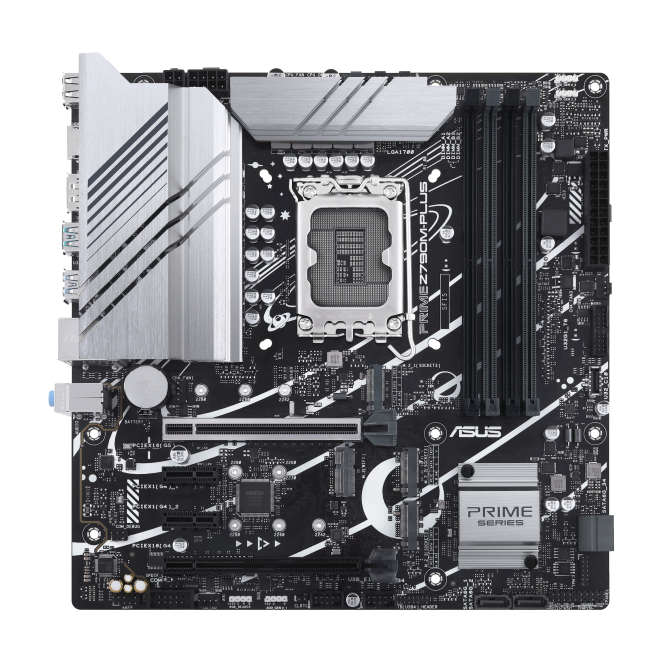 ASUS PRIME Z790M-PLUS Intel Z790 LGA 1700 micro ATX 2 ASUS PRIME Z790M-PLUS componentes de alta calidad