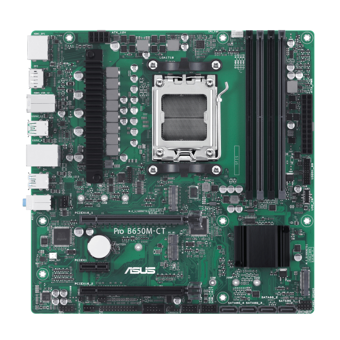 ASUS PRO B650M-CT-CSM AMD B650 Zócalo AM5 micro ATX 5 ASUS PRO B650M características