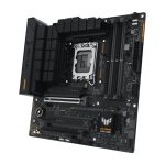 Imagen de la placa base ASUS TUF GAMING B760M-PLUS con chipset Intel B760, diseño micro ATX y socket LGA 1700. SKU: 90MB1ES0-M1EAY0