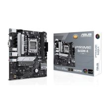 Placa base ASUS PRIME B650M-K con chipset AMD B650, zócalo AM5 y formato micro ATX. SKU: 90MB1F60-M0EAY0.