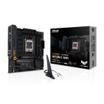 Imagen de la placa base ASUS TUF GAMING B650M-E WIFI micro ATX con chipset AMD B650 y zócalo AM5, SKU 90MB1FV0-M0EAY0