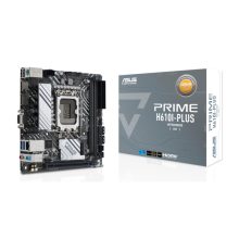 ASUS PRIME H610I-PLUS-CSM Intel H610 LGA 1700 mini ITX motherboard. SKU 90MB1GB0-M0EAYC. High-performance compact motherboard for efficient builds.