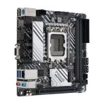 ASUS PRIME H610I-PLUS-CSM Intel H610 LGA 1700 mini ITX motherboard. SKU 90MB1GB0-M0EAYC. High-performance compact motherboard for efficient builds.
