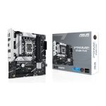 ASUS Prime B760M-PLUS Intel B760 micro ATX motherboard featuring LGA 1700 socket, model number 90MB1GY0-M0EAY0