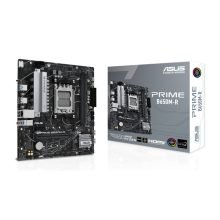 Imagen de la placa base ASUS PRIME B650M-R con chipset AMD B650, Zócalo AM5, formato Micro ATX. SKU 90MB1H30-M0EAY0.