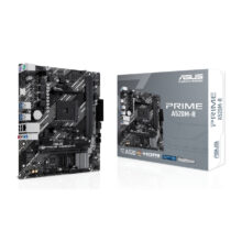 Placa base ASUS Prime A520M-R con chipset AMD A520 para zócalo AM4 en formato micro ATX. SKU: 90MB1H60-M0EAY0