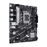 Imagen de la placa base ASUS PRIME B760M-R D4 LGA 1700 micro ATX con chipset Intel B760. SKU: 90MB1HA0-M0EAY0