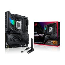 Placa base ASUS ROG STRIX X870-F GAMING WIFI con chipset AMD X870, zócalo AM5 y formato ATX. SKU 90MB1IV0-M0EAY0
