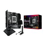 Placa base ASUS ROG STRIX X870-I GAMING WIFI con chipset AMD X870, compatible con Zócalo AM5, tamaño mini ITX. SKU: 90MB1IW0-M0EAY0