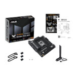 Placa base ASUS TUF GAMING B850M-PLUS WIFI con chipset AMD B850, zócalo AM5 y formato Micro ATX, SKU 90MB1IY0-M0EAY0