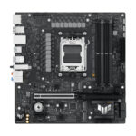 Placa base ASUS TUF GAMING B850M-PLUS WIFI con chipset AMD B850, zócalo AM5 y formato Micro ATX, SKU 90MB1IY0-M0EAY0