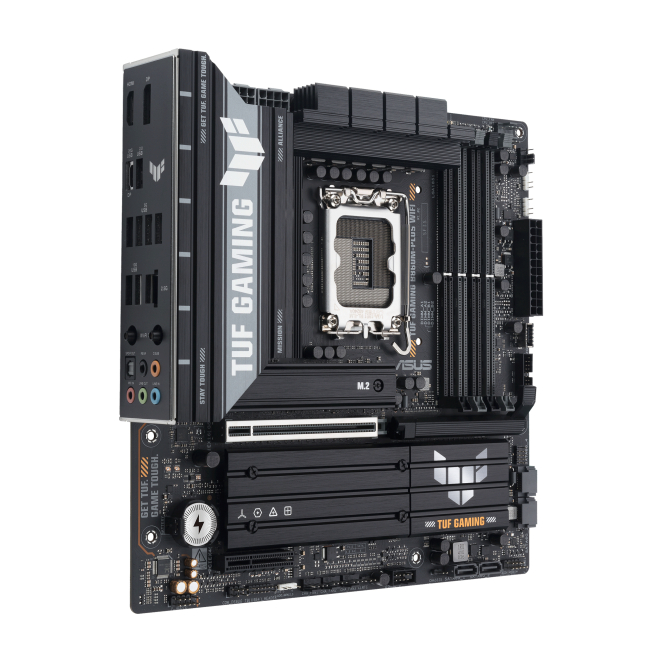 ASUS TUF GAMING B860M-PLUS WIFI Intel B860 LGA 1851 (Socket V1) micro ATX 2 Beneficios ASUS TUF GAMING B860M-PLUS WIFI