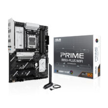 ASUS PRIME B850-PLUS WIFI, placa base AMD B850, zócalo AM5, formato ATX, SKU 90MB1L80-M0EAY0