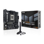 Placa base ASUS TUF GAMING B850M-E WIFI con soporte para AMD B850, zócalo AM5, tamaño micro ATX. SKU: 90MB1LS0-M0EAY0