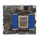 Imagen de la placa base ASUS K14PA-U12/ASMB11 con Socket SP5 y formato SSI CEB. SKU 90SB0CI0-M0UAY0