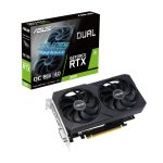 Tarjeta gráfica ASUS Dual RTX3050-O8G-V2 con 8 GB de memoria GDDR6, SKU 90YV0GH6-M0NA00
