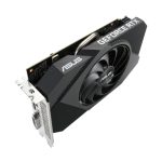 Image of ASUS Phoenix PH-RTX3050-8G-V2 graphics card equipped with NVIDIA GeForce RTX 3050, featuring 8 GB GDDR6 memory. SKU: 90YV0GH8-M0NA00.