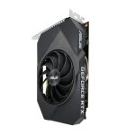 Image of ASUS Phoenix PH-RTX3050-8G-V2 graphics card equipped with NVIDIA GeForce RTX 3050, featuring 8 GB GDDR6 memory. SKU: 90YV0GH8-M0NA00.