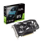 Tarjeta gráfica ASUS Dual NVIDIA GeForce RTX 3050 con 6 GB GDDR6 y la capacidad de overclocking, SKU 90YV0K60-M0NA00