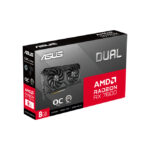 Tarjeta gráfica ASUS Dual -RX7600-O8G-EVO con AMD Radeon RX 7600, 8 GB GDDR6 y SKU 90YV0LD0-M0NA00