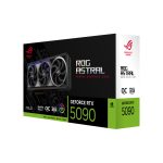 Imagen de la tarjeta gráfica ASUS ROG Astral con NVIDIA GeForce RTX 5090 y 32 GB GDDR7, SKU 90YV0LW0-M0NA00