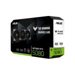 Tarjeta gráfica ASUS TUF Gaming TUF-RTX5080-O16G-GAMING NVIDIA GeForce RTX 5080 con 16 GB de GDDR7, SKU 90YV0M30-M0NA00